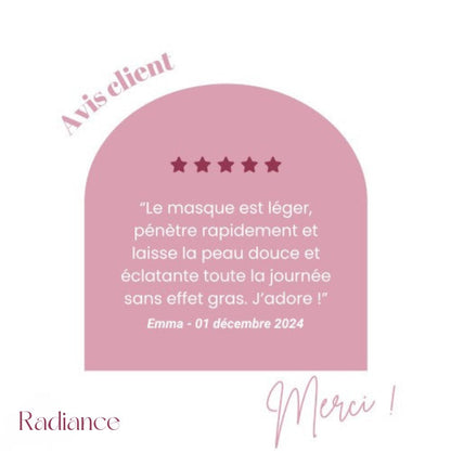 - Radiance - Masque Coréen au collagène + pinceau OFFERT